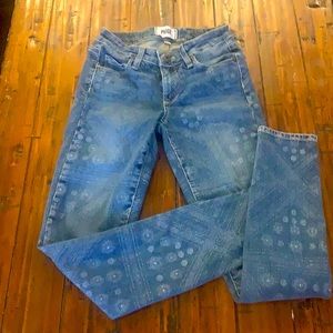 Paige Verdugo Ankle Jeans in Ryder Print - Size 23